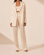 OEM Minimalist Style Cloths Women Classic High Fashion Casual Formal Women's Suits Blazer Sets